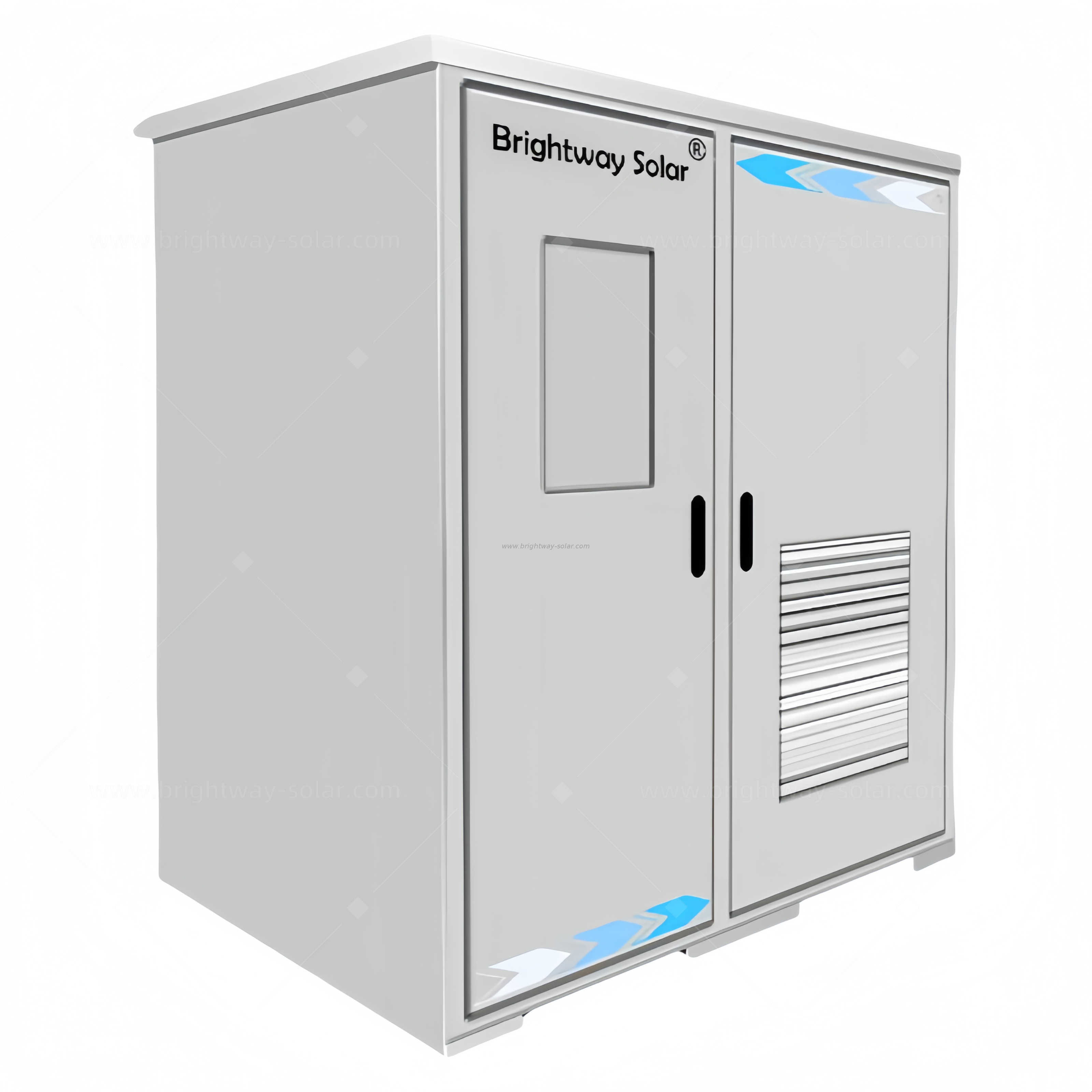 Lithium Battery Energy Storage Cabinet 206KWH Air Cooling for Commercial and Industrial Use Brightway Solar