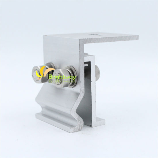 Aaj006 Aluminum Clamping 6063-T5 Lightweight Corrosion-Resistant for Roof Solar Tile Installation