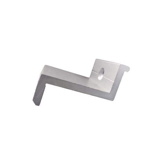 Solar Rail End Clamp 40mm Anodized Alu6005 & SUS304 for Solar Panel Mounting on Aluminum Roof Rails