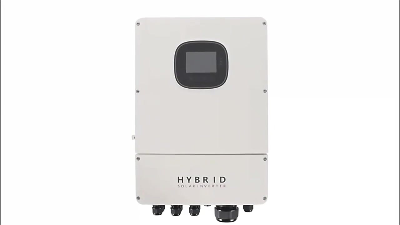 8kw-12kw IP65 Hybrid Parallel Inverter Dual MPPT 230Vac Outdoor Installation for Solar Energy Storage Systems