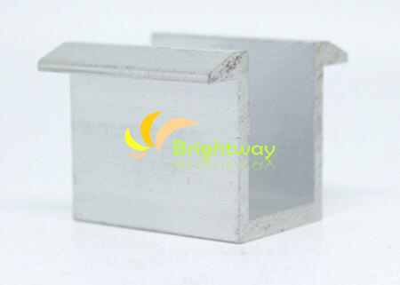 Aam010 Aluminum Middle Clamp Lightweight Corrosion-Resistant for Solar Ground Roof Mounting BWS