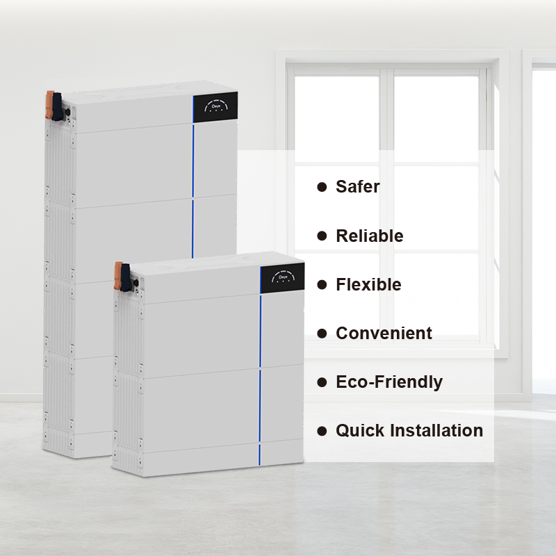 Deye Battery Pack 51.2V 100Ah LiFePO4 for Home & Commercial Energy Storage AI-W5.1