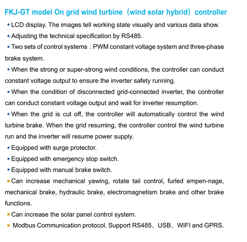 Controller 100A MPPT Solar Charge Regulator for Off-Grid and Grid-Tied Systems