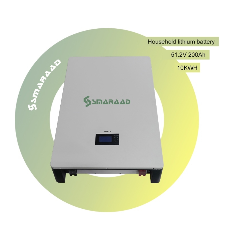 Lithium Battery 51.2V 200Ah 10KWH Household Energy Storage System for Home Power Backup Smaraad