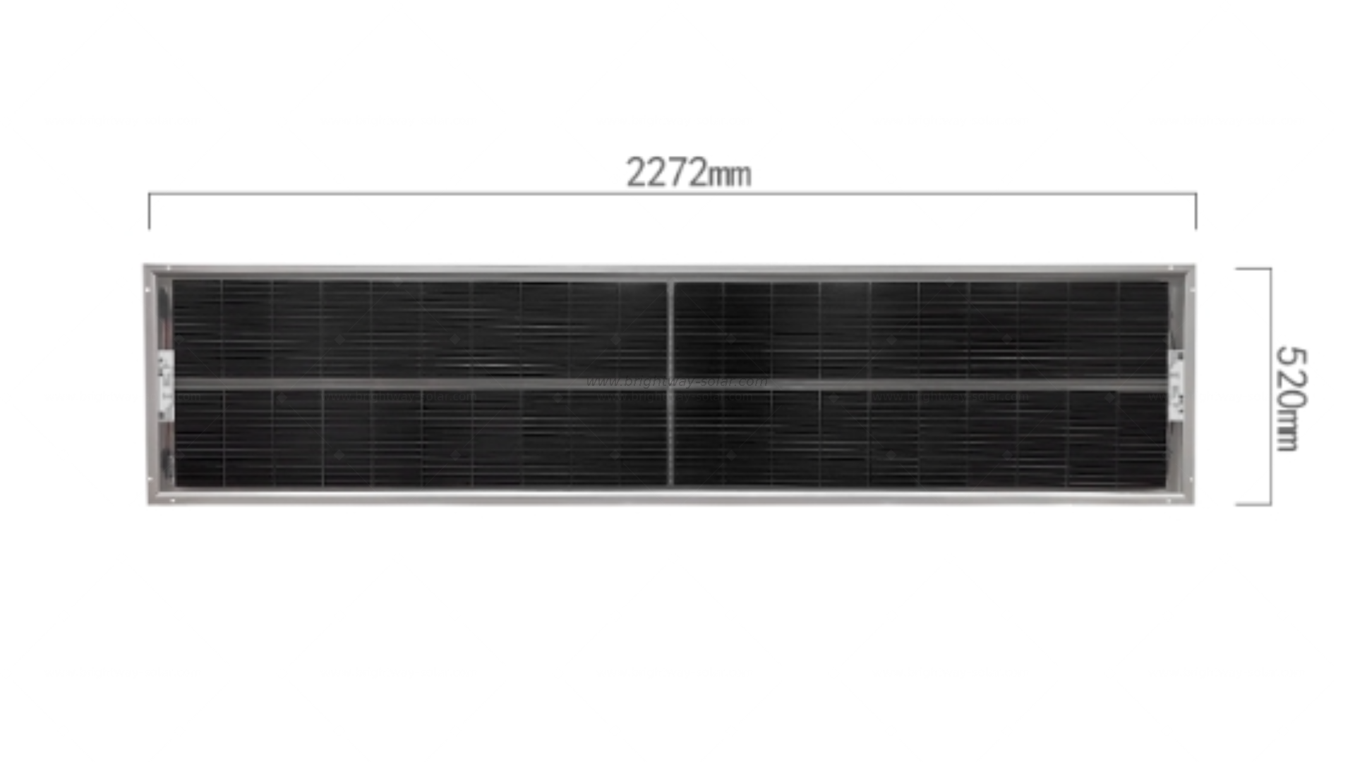 200W BIPV SOLAR PANEL 11.4V Monocrystalline Silicon High Efficiency for Roof Integration and Off-Grid Systems Brightway Solar