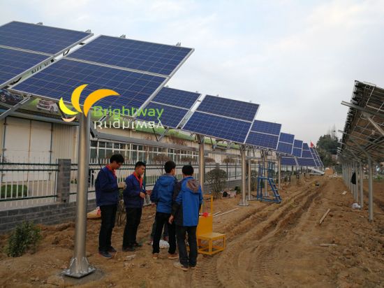 Solar Tracker 5.4kWp Single Axis Azimuth Tracking for Photovoltaic Systems