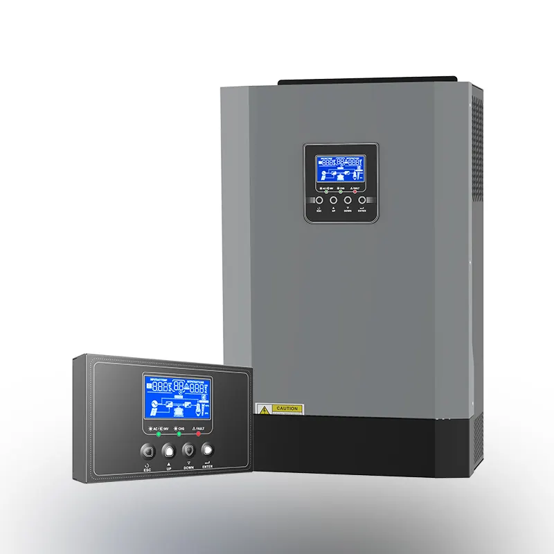 Offgrid 24v 48v 1.5kw, 2kw 2.5kw 3.5kw 5kw 6kw 1.5 2 2.5 3 3.5 5 6 Kw Low Frequency Mppt Off Grid Hybrid Milwaukee Power Inverter Pure Sine Wave Solar Inverter for Home & Industrial Backup Power TTN