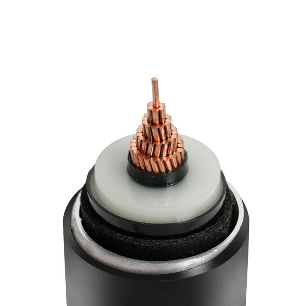 Power Cable HV 190/345(362)KV XLPE Insulated Corrugated Aluminum Sheath for Power Transmission IEC 60840