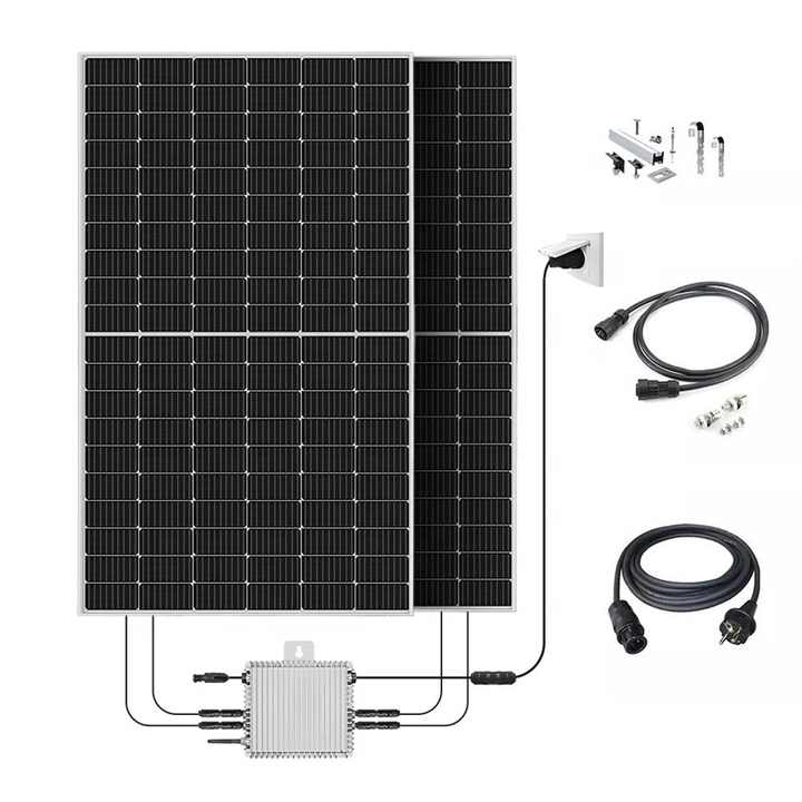 600W Balcony Solar Panel Kit All-in-One Plug and Play for Home Grid Germany TTN