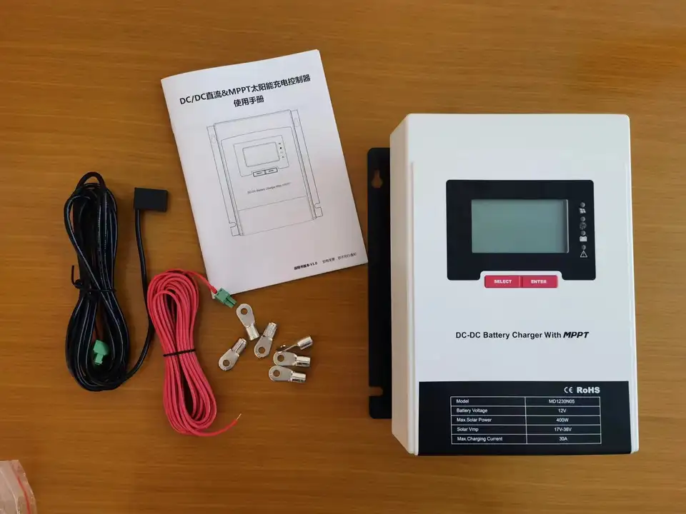 30 Amp Solar Charge Controller 99% MPPT Efficiency for RV Off-Grid Systems TTN