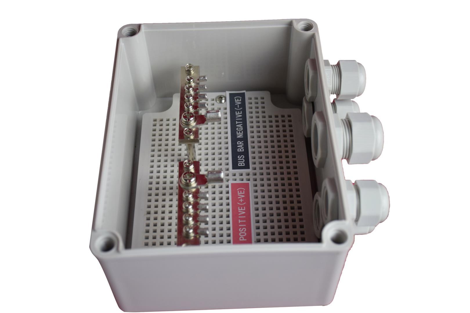 Solar Array Junction Box BL-AJB Series IP66 Rated ABS/PC Enclosure for Outdoor PV Systems