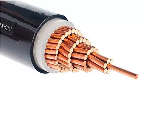 Power Cable LV 0.6/1 kV Single-core XLPE Insulated Copper Cable for Energy Distribution in Industrial Plants and Urban Networks