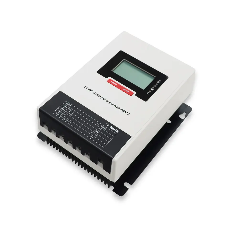 30 Amp Solar Charge Controller 99% MPPT Efficiency for RV Off-Grid Systems TTN