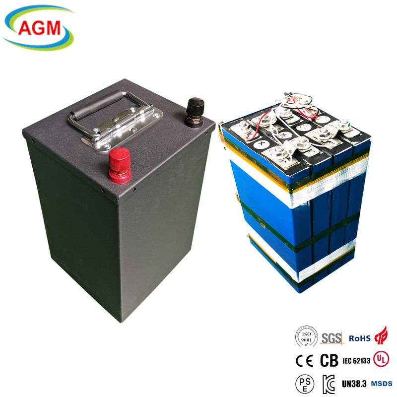 Metal Shell 12V 100Ah Lithium LiFePO4 Battery High Safety, Long Cycle Life Off-Grid Solar Energy Storage System