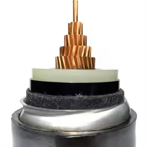 Power Cable HV 190/345(362)KV XLPE Insulated Corrugated Aluminum Sheath for Power Transmission IEC 60840