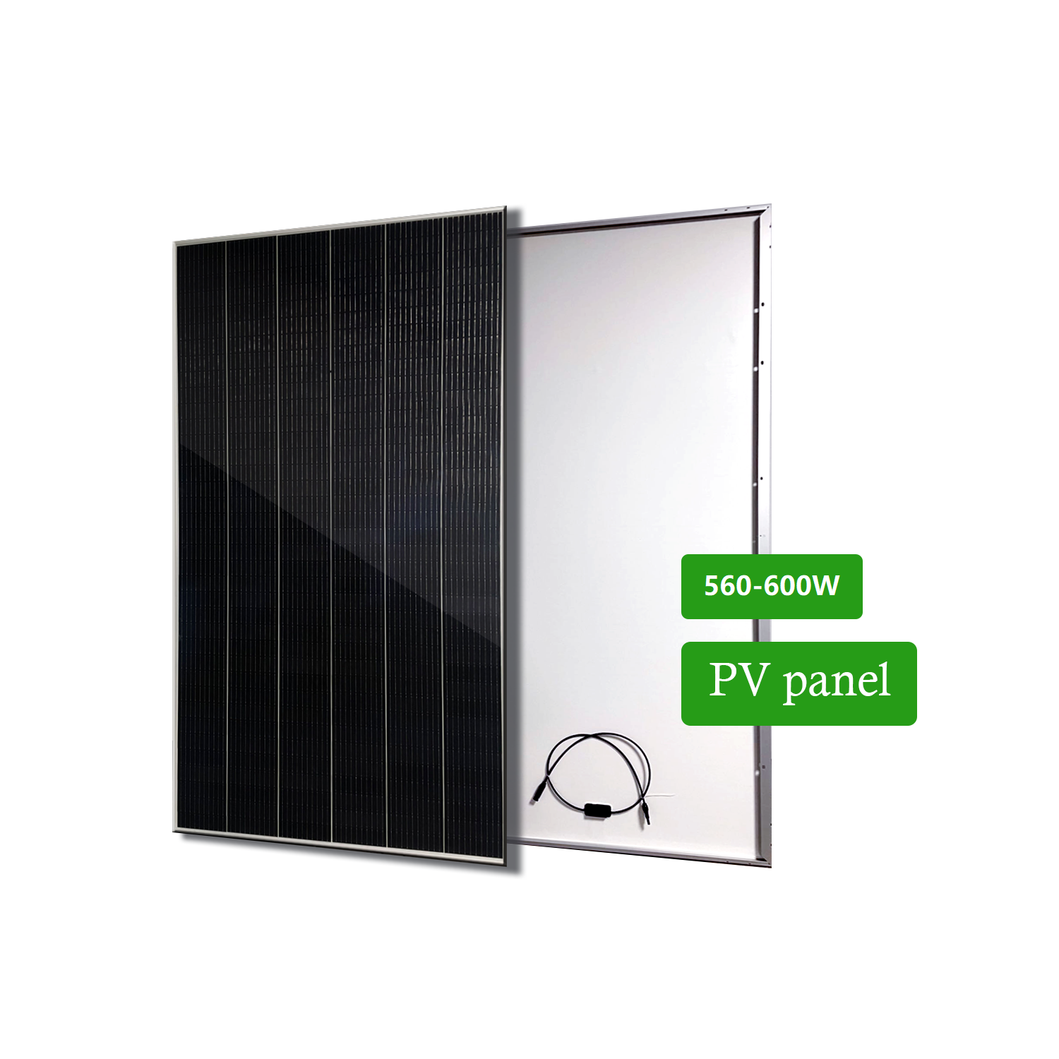 Solar Panel 600W N-Type 23.2% Efficiency Mono PV Module for Residential and Commercial Use
