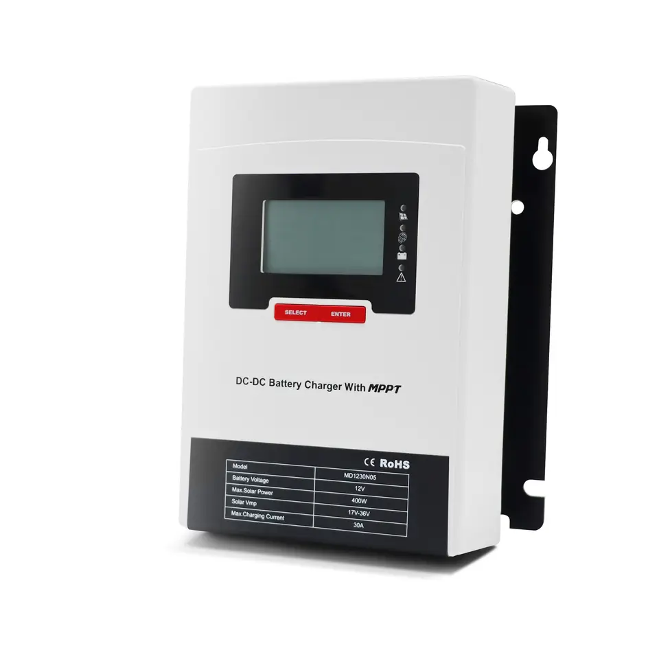 30 Amp Solar Charge Controller 99% MPPT Efficiency for RV Off-Grid Systems TTN