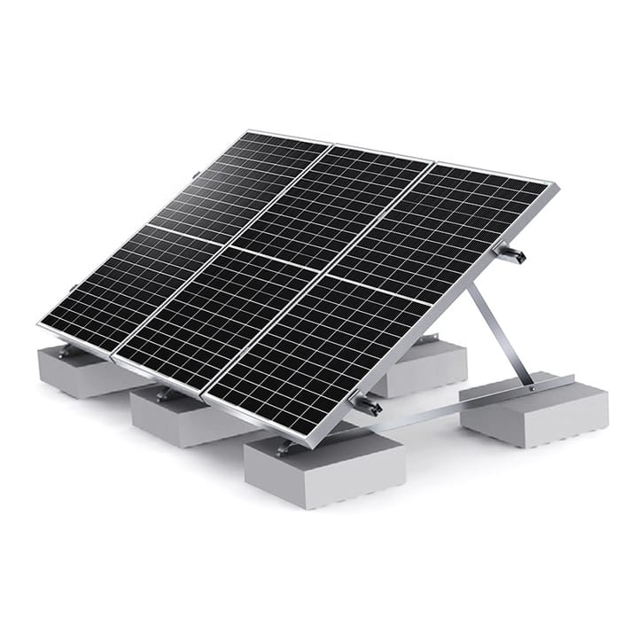 Solar Panel Mounting Structure Roof Ground Mounting Brackets Hot-Dip Galvanized 30-Year Service Life TTN