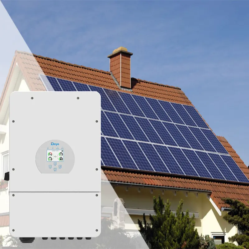 TTN Deye Hybrid Inverter 3600/5000/6000/7600/8000W 97.6% Efficiency IP65 Protection Solar Energy Storage System