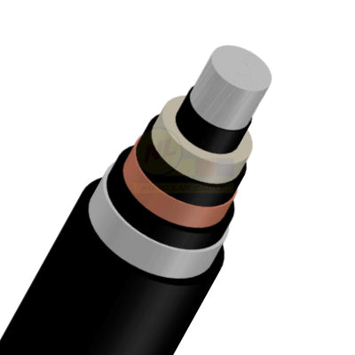 Power Cable MV NA2XSB(AL)Y 1-Core AL XLPE PVC with ATA Armor for Underground Power Stations & Switchgear