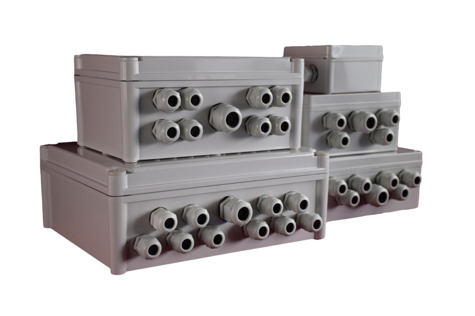 Solar Array Junction Box BL-AJB Series IP66 Rated ABS/PC Enclosure for Outdoor PV Systems