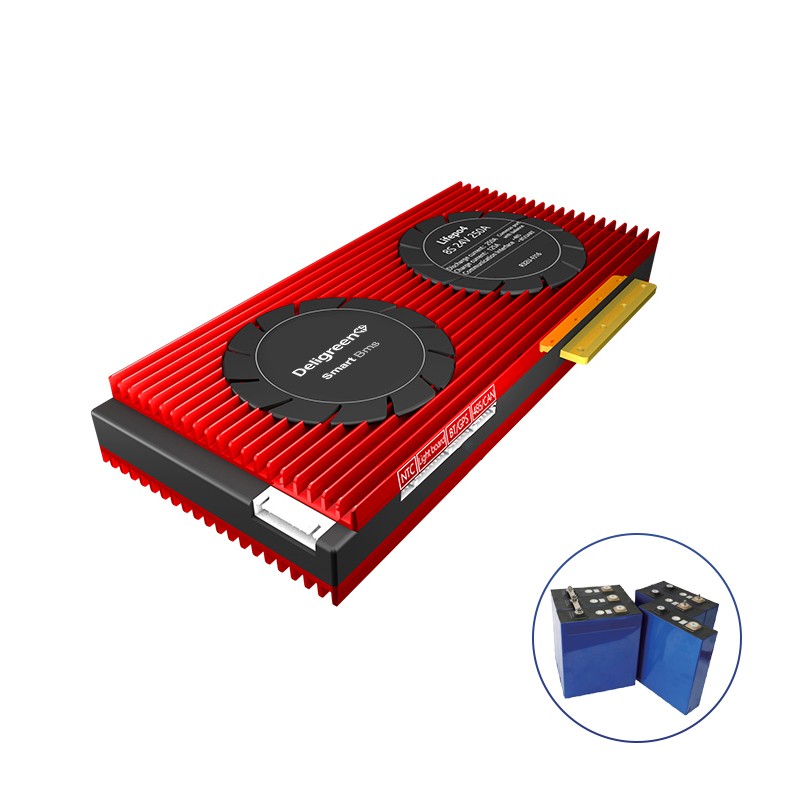 Smart BMS 8S 150A 200A 250A for LiFePO4 Battery Bluetooth Enabled Real-Time Monitoring for Solar Energy Storage Systems