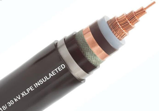 Power Cable MV NA2XSB(AL)Y 1-Core AL XLPE PVC with ATA Armor for Underground Power Stations & Switchgear