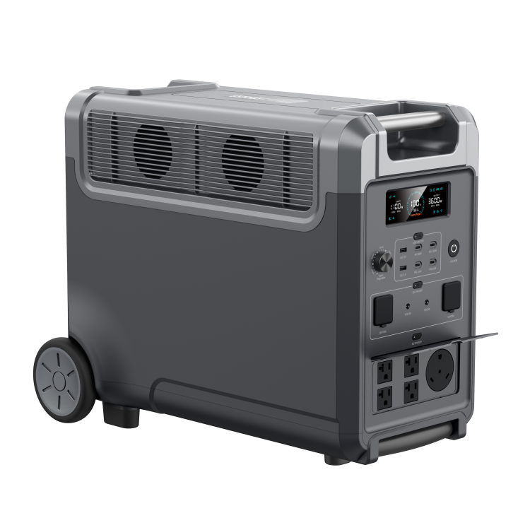 Portable Power Station T Series 1944Wh 2200W Lithium-Ion Battery for Outdoor & Emergency Use