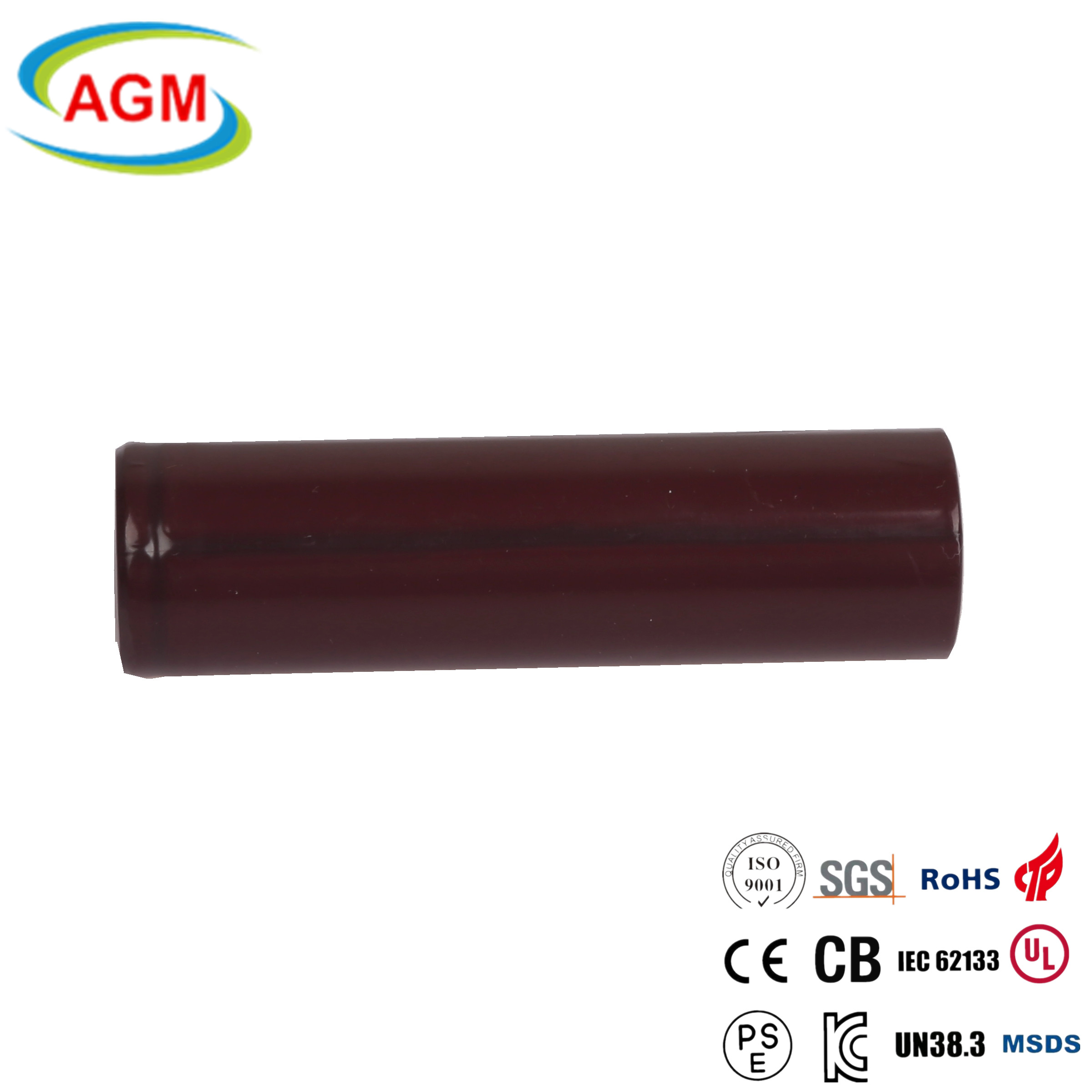 LIR18650P 2600mAh 3.7V High Capacity Power Battery Cell for E-Bike, Power Tools, Solar Lighting AGM
