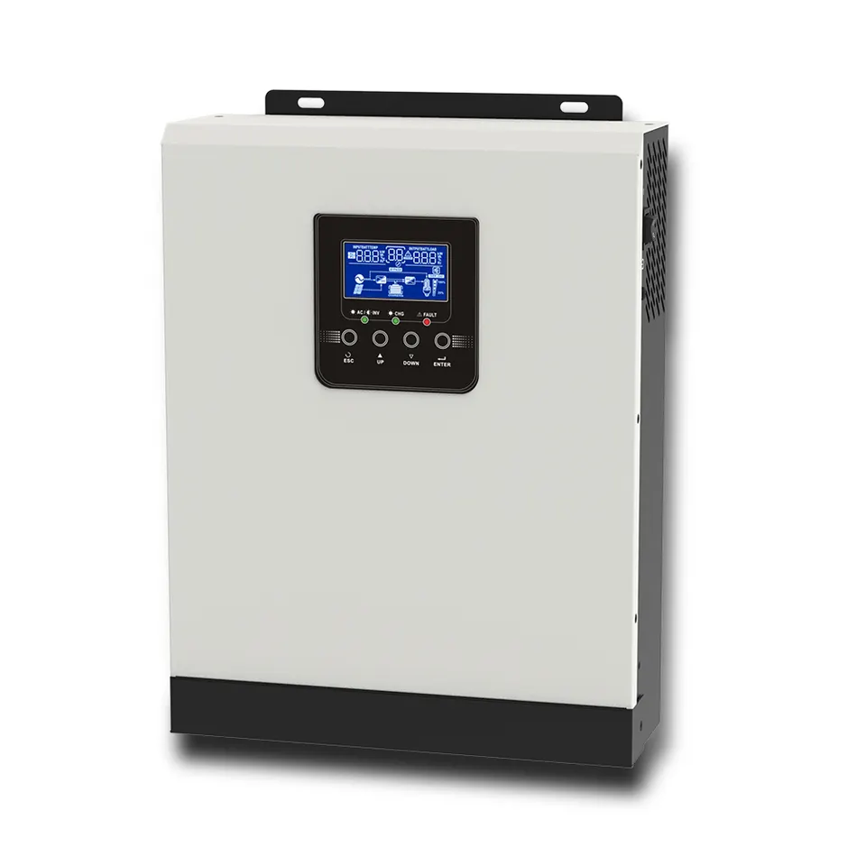 3kva solar inverter 12V 24V Pure Sine Wave Off Grid Hybrid Inverter with PWM Charger for Solar Energy Systems