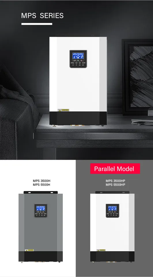 Offgrid 24v 48v 1.5kw, 2kw 2.5kw 3.5kw 5kw 6kw 1.5 2 2.5 3 3.5 5 6 Kw Low Frequency Mppt Off Grid Hybrid Milwaukee Power Inverter Pure Sine Wave Solar Inverter for Home & Industrial Backup Power TTN