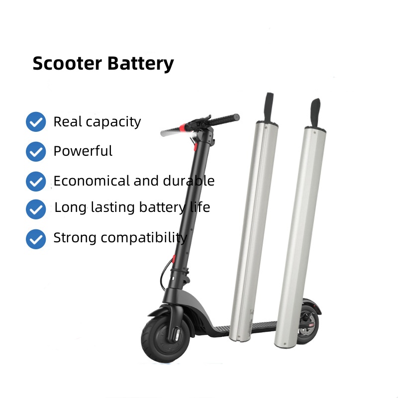 36V Carbon Fiber Electric Scooter Power Lithium Battery Pack 4Ah-6.4Ah 18650 Cells for E-Scooters and Personal Mobility Devices