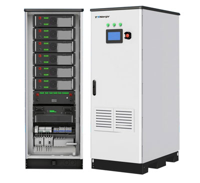 Max 10 in parallel Hybrid ESS 51-61KWh LiFePO4 Battery IP54/IP20 for Residential and Commercial Energy Storage