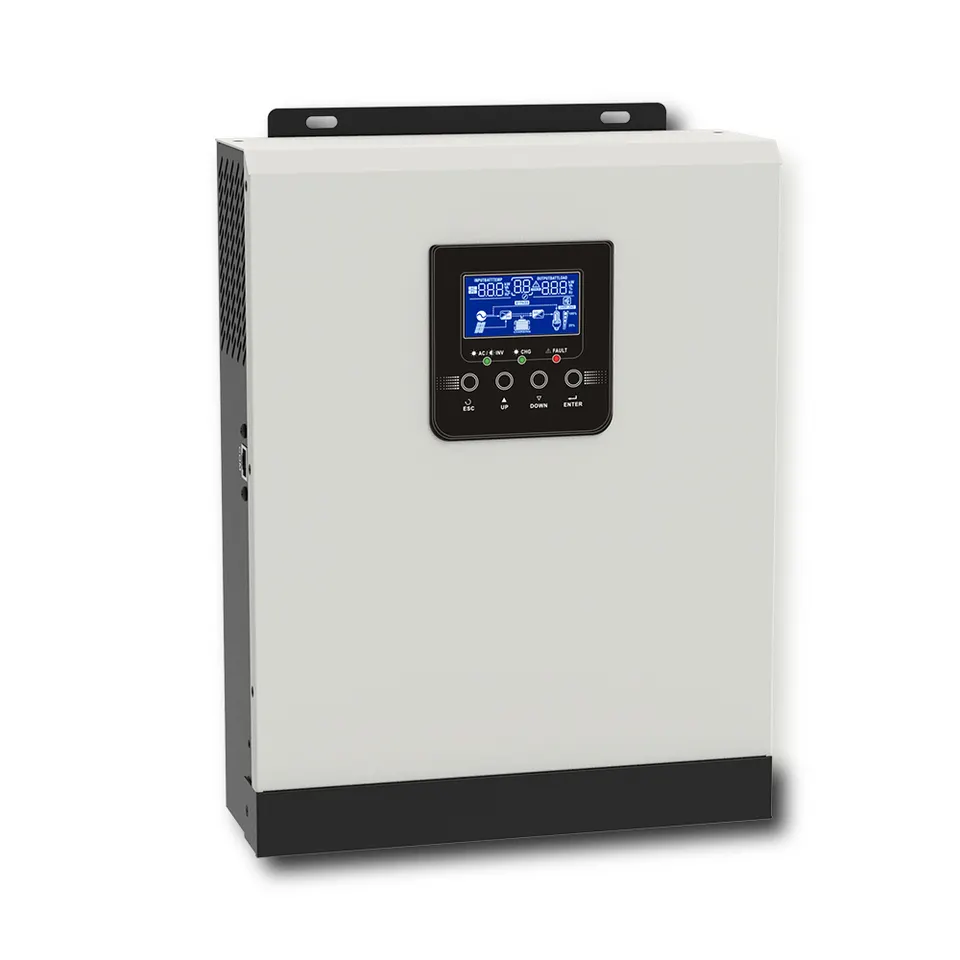 3kva solar inverter 12V 24V Pure Sine Wave Off Grid Hybrid Inverter with PWM Charger for Solar Energy Systems