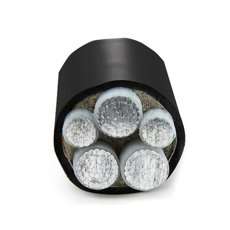 Power Cable LV 0.6/1 kV Multi-core PVC Insulated Aluminum Conductor for Fixed Electrical Installations in Industrial and Urban Networks