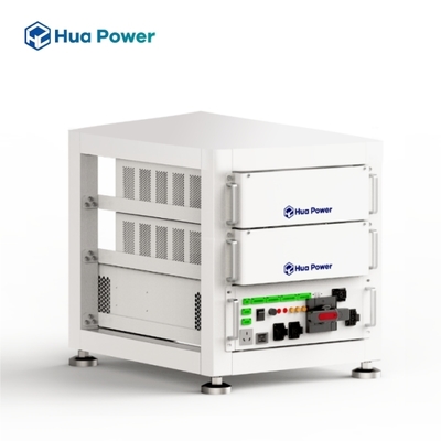 Residential Battery Pack 10kWh LiFePO4 Compact Indoor Energy Storage System Hua Power