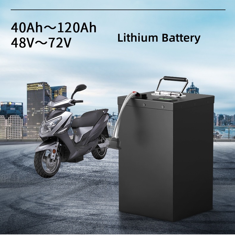48V Lithium Battery High Capacity 120Ah-40Ah Long Cycle Life for Electric Motorcycle and EVs CNS