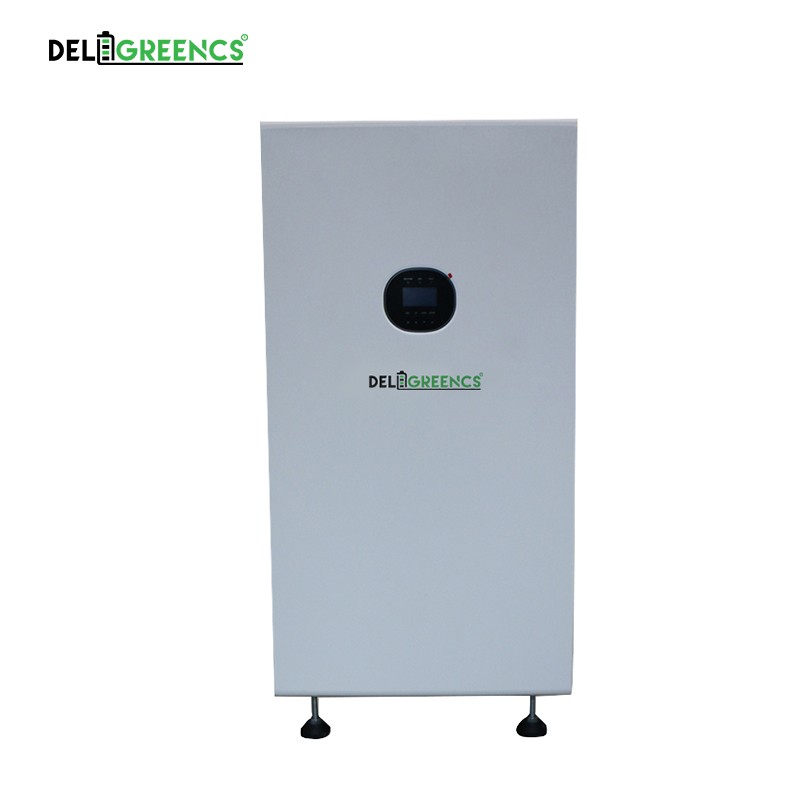 Energy Solar Power Supply 5KW 9.6KWH LiFePO4 All-in-One Fast Shipping for Home & Outdoor Use Deligreen