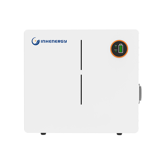Wall Mounted LiFePO4 Battery 51.2V 100Ah 5.12kWh Plug-and-Play for Residential Hybrid Inverters Inhenergy