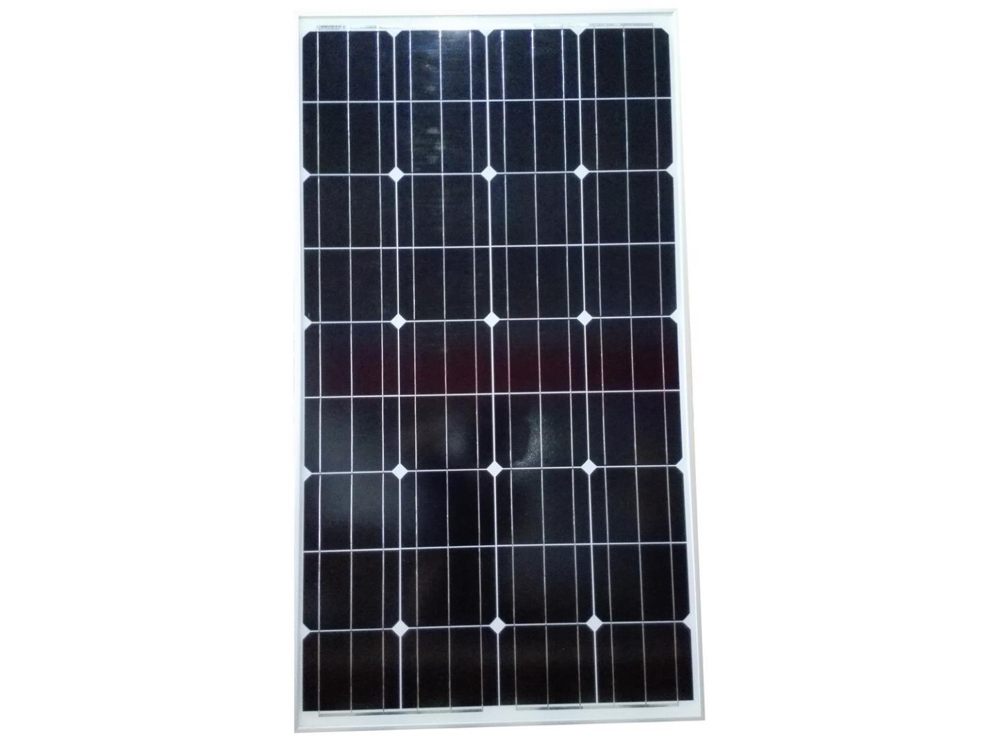 120W 18V Mono Solar Panel High Efficiency Monocrystalline Module for Residential and Commercial Solar Power Systems