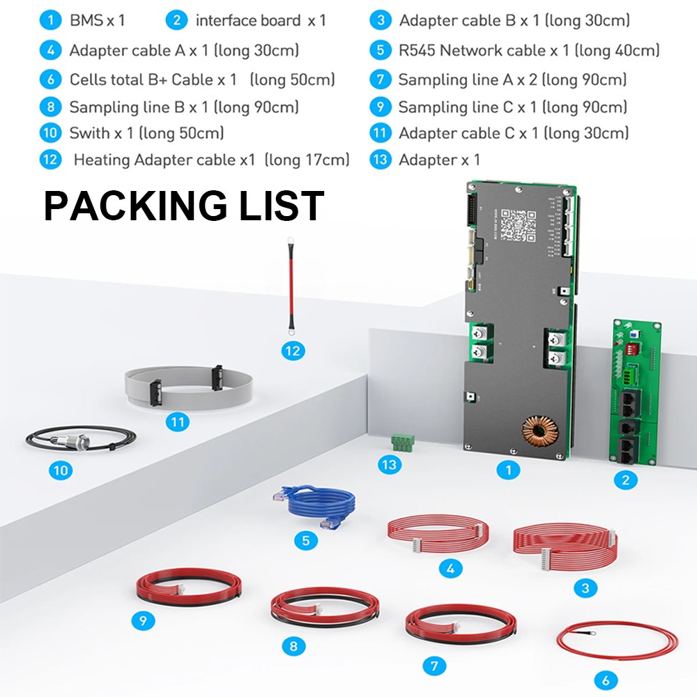 JK BMS 2025 New Arrival with Bluetooth 8S-16S 2A Active Balance for LiFePO4 Lithium Ion LTO Batteries