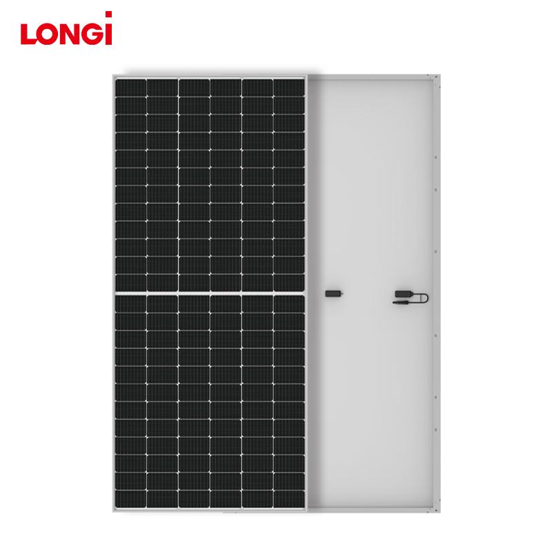 550w Solar Panel Mono Crystalline 144(6x24) Cells High Efficiency for Residential and Commercial Use Longi