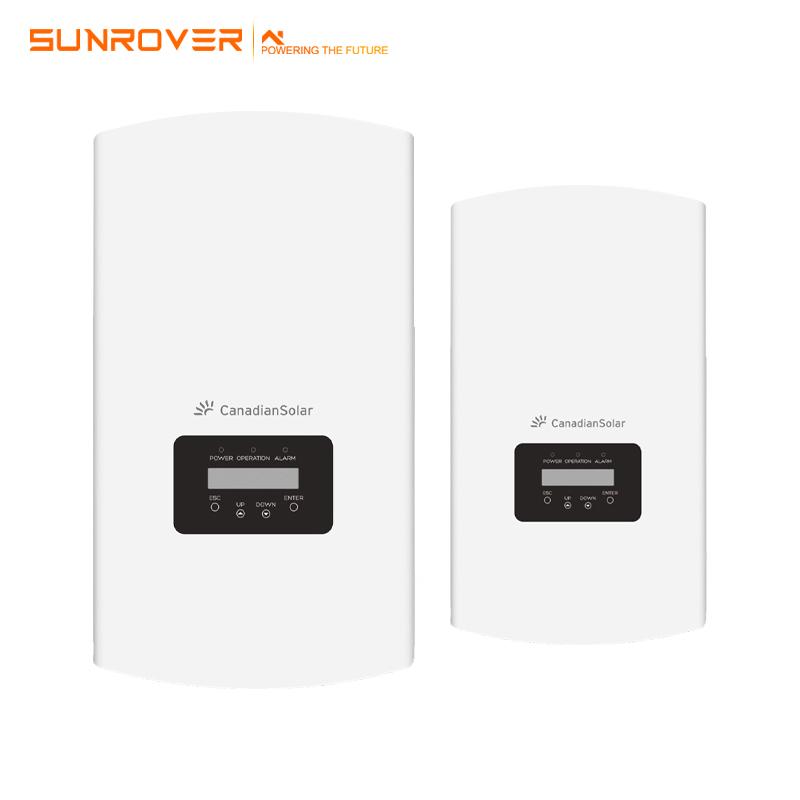 Canadian 12kw 15kw 17kw 20kw 3 phase on grid solar inverter High Efficiency IP65 Outdoor Use SunRover