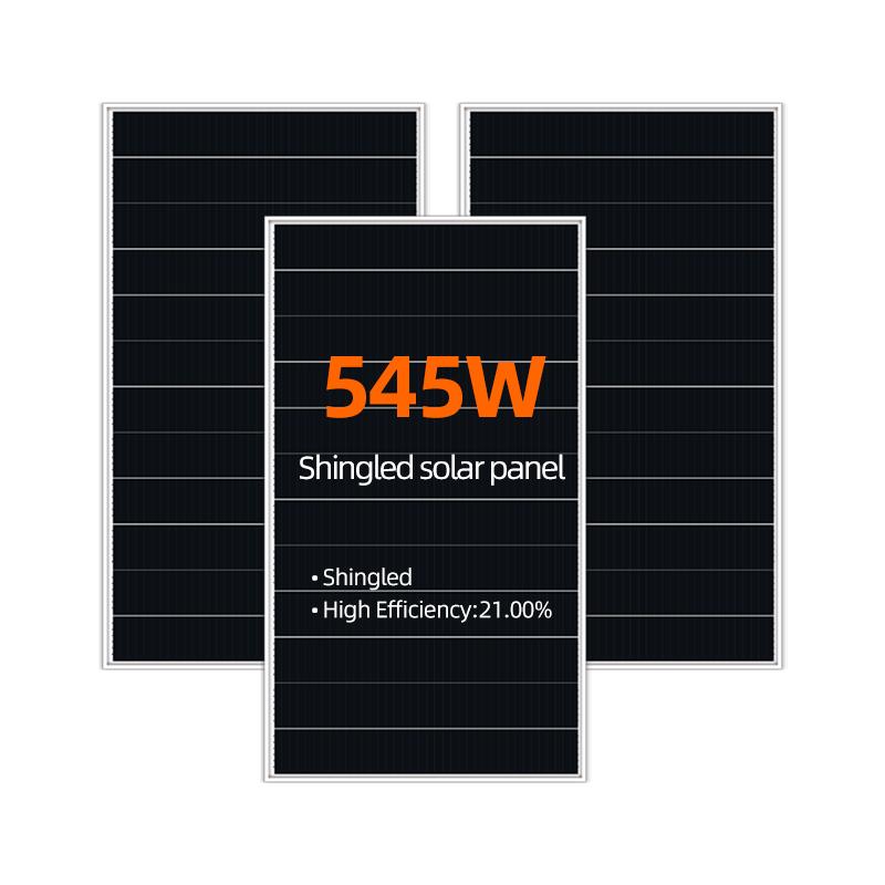Solar Shingles All Black Mono 410-430W High Efficiency Roof Integrated Photovoltaic Modules