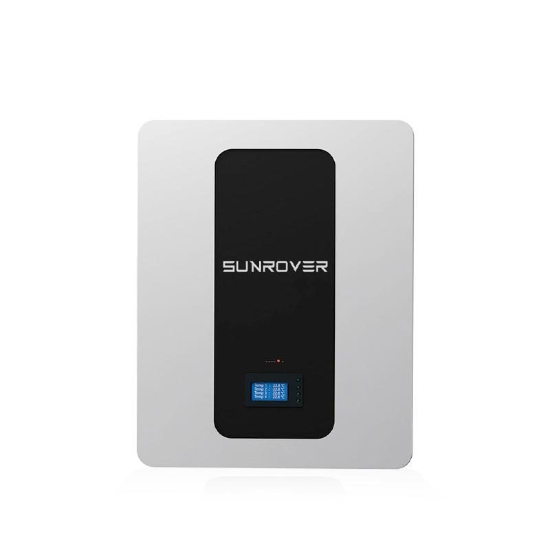 5kwh Wall Mounted LIFEPO4 Battery High Safety 51.2V 100Ah Stackable Energy Storage for Solar Power Systems