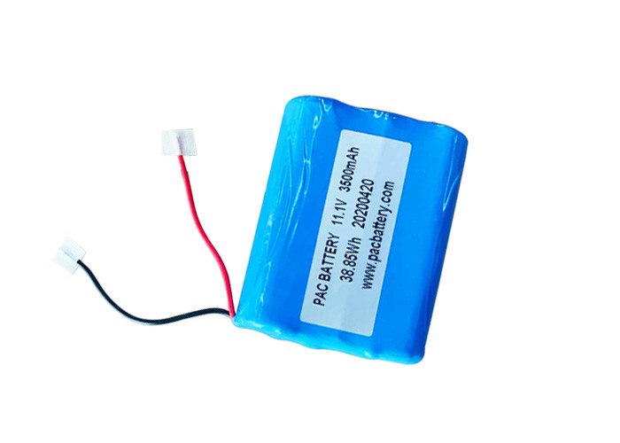 Lithium Ion Battery Pack 11.1V 3500mAh High Capacity 3S1P for Antiepidemic Devices