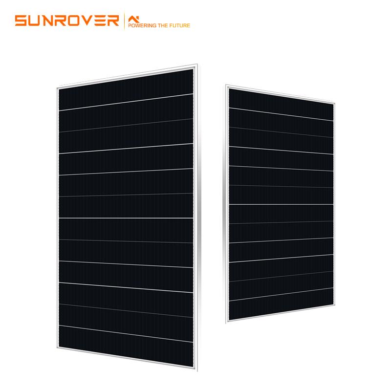 Solar Shingles Full Black Monocrystalline 420W High Efficiency for Roof Integration Sunrover