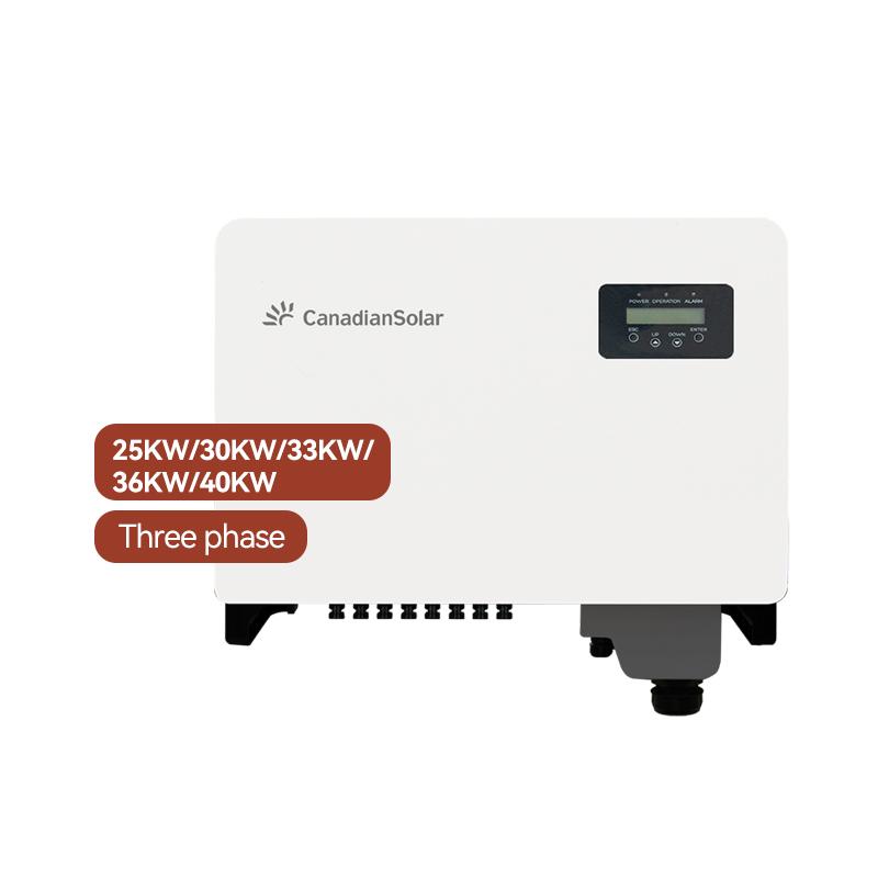 Solar Inverter 25kw-40kw Grid-Tie IP65 Outdoor On-Grid Solar Power System Sunrover