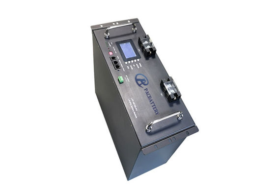 LCD Display 100Ah 48V 4800Wh Rechargeable LiFePO4 Battery 0.2C High-Density Softpack Cell with BMS for Data Center, Base Station PAC