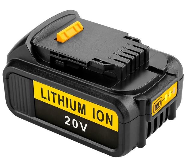 20V 18V 5.0Ah Power Tools Battery Cordless Drill Replacement for Dewalt DCB200 JHOTA